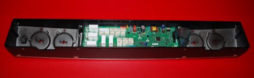 Part # WPW10206079, 8507P226-60 Jenn-Air Oven Control Panel And Control Board (used, overlay good - Stainless Steel/Black)