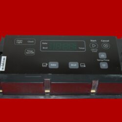 Part # W11126814 | W10841330 | Whirlpool Gas Oven Control Board (overlay good - Black)