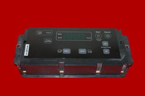 Part # W11126814 | W10841330 | Whirlpool Gas Oven Control Board (overlay good - Black)