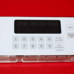 Part # 164D8496G090 GE Oven Electronic Control Board (used, overlay good - White)