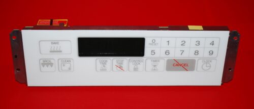 Part # 8507P123-60 Maytag Oven Electronic Control Board (used, overlay fair - White)