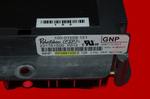 Part # W11126814 | W10841330 | Whirlpool Gas Oven Control Board (overlay good - Black)