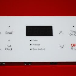Part # A03619524 Frigidaire Oven Electronic Control Board (used, overlay good - White)
