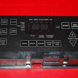 Part # W10572541 Whirlpool Oven Electronic Control Board (used, overlay good - Black)