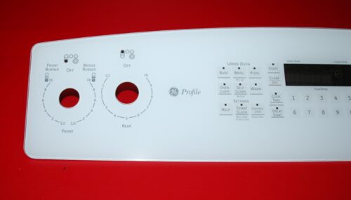Part # WB27T10936 | WB27T10929 | GE Oven Control Board And Panel (overlay good - White)