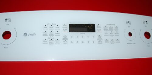 Part # WB27T10936 | WB27T10929 | GE Oven Control Board And Panel (overlay good - White)