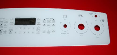 Part # WB27T10936 | WB27T10929 | GE Oven Control Board And Panel (overlay good - White)