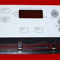 Part # WPW10476673 | W10236239 | Whirlpool Oven Control Board (overlay good - White)