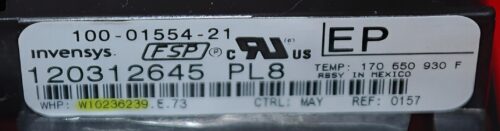 Part # WPW10476673 | W10236239 | Whirlpool Oven Control Board (overlay good - White)