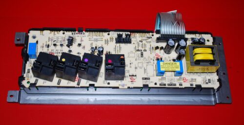 Part # WB27T10443, 164D4105P050 GE Oven Electronic Control Board (used, overlay fair - Black)