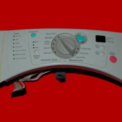 Whirlpool Dryer Panel and Control Board - 8558748 | 8559431 (condition fair - Light Gray)
