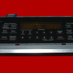 GE Oven Control Board - WB27T11150 | 164D8476G042 (overlay fair - Black)