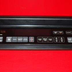 Part # WP8300440, 8300440 Whirlpool Oven Touch Panel (used, overlay good - Black)