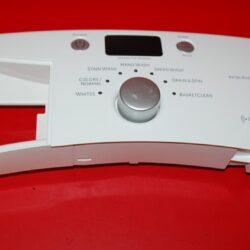 Part # WH42X10825 , WH12X10457 GE Front Load Washer User Interface Board And Panel (used, condition fair - White)