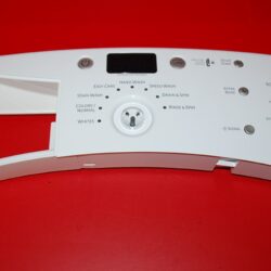 Part # WH42X10721, WH12X10355 GE Front Load Washer User Interface Board And Panel (used, condition fair - White)