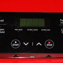 Part # 316630004 Kenmore Oven Electronic Control Board (used, overlay poor - Black)
