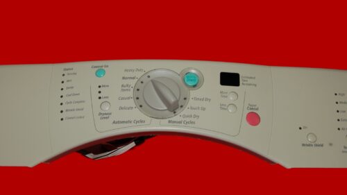 Whirlpool Dryer Panel and Control Board 8558748 | 8559431 | OEM Used Tested (condition fair - Light Gray)