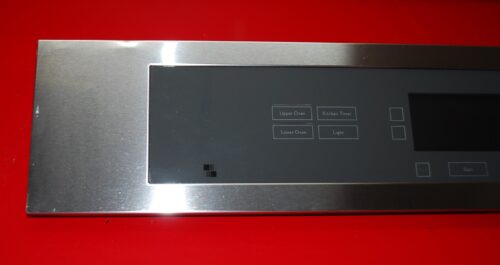 Part # W10401274, W10811884, W10292568, W10286791 Jenn-Air Oven Touch Panel And Control Board (used, overlay good - Stainless Steel/Gray)