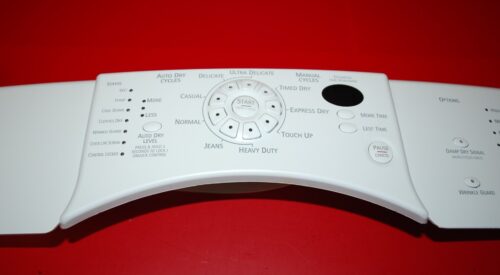 Part # 280029, 3980364 Kenmore Dryer User Interface Board And Panel (used, condition fair - White)