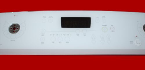 Part # WP9757623, 9757623, 9757271 Whirlpool Oven Switch Membrane And Control Board (used, overlay good - White)