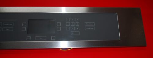 Part # W10401274, W10811884, W10292568, W10286791 Jenn-Air Oven Touch Panel And Control Board (used, overlay good - Stainless Steel/Gray)