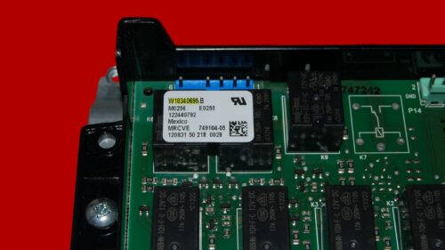 Whirlpool Oven Switch Membrane Touch Pad and Control Board W10324427 | W10340695 OEM Used Tested (used, overlay fair - Black)