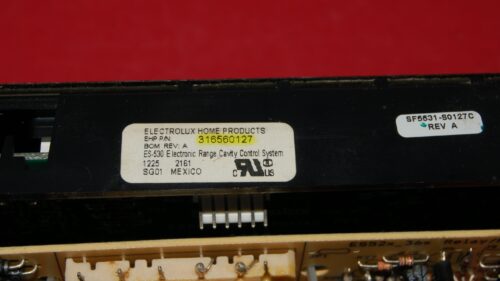 Kenmore Oven Control Board 316560127 OEM Used Tested (overlay fair - Black)