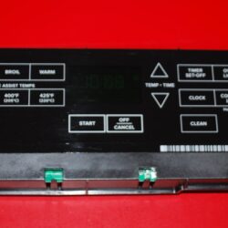 Part # W10837803 Maytag Oven Electronic Control Board (used, overlay fair - Black)