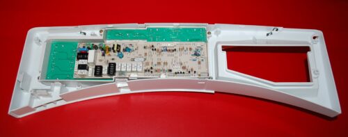 Part # WH42X10771, WH12X10468    GE Front Load Washer User Interface Board And Panel (used, condition fair - White)