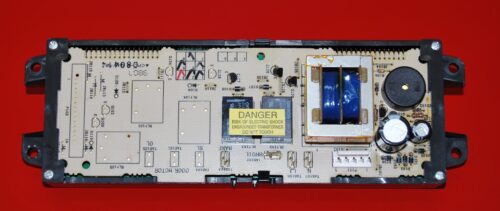 Part # WB27K10008 | 164D3260P003 - GE Gas Oven Control Board (used, overlay poor - White)