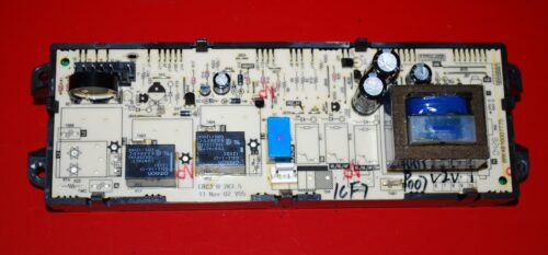 Part # 183D8083P007, WB27K10148 GE Gas Oven Electronic Control Board (used, overlay poor - Black)