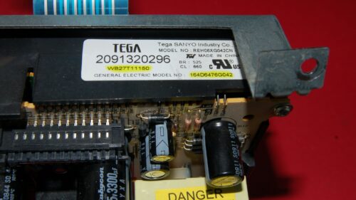Part # WB27T11150 | 164D8476G042 | GE Oven Control Board (used, overlay fair - Black)
