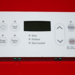 Part # 316557211 Kenmore Gas Oven Electronic Control Board (used, overlay fair - White)