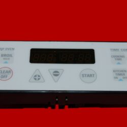GE Oven Control Board WB27X10187 164D3260P011 | OEM Used Tested (overlay fair - White)