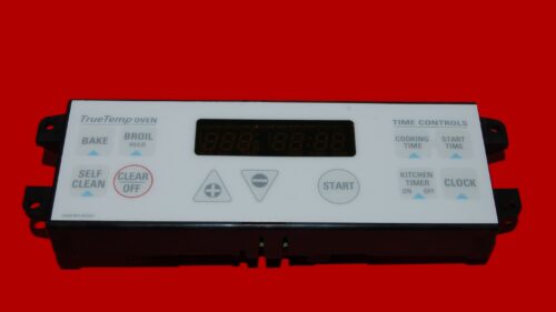 GE Oven Control Board WB27X10187 164D3260P011 | OEM Used Tested (overlay fair - White)