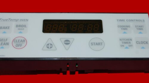 GE Oven Control Board WB27X10187 164D3260P011 | OEM Used Tested (overlay fair - White)