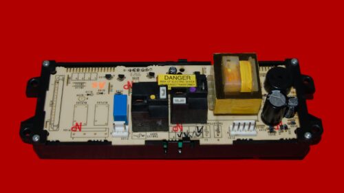 GE Oven Control Board WB27X10187 164D3260P011 | OEM Used Tested (overlay fair - White)