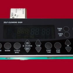 Part # 4453615 Whirlpool Oven Control Board (overlay good - Black)