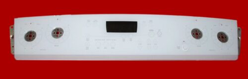 Part # WP9757623, 9757623, 9757271 Whirlpool Oven Switch Membrane And Control Board (used, overlay good - White)