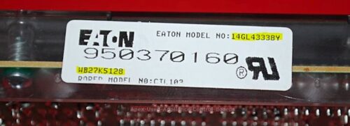 Part # WB27K5128 | 14GL43338Y | GE Oven Control Board (overlay fair - Yellow)