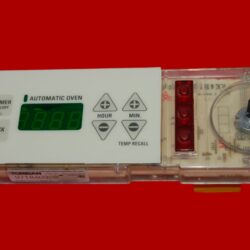 GE Oven Control Board - 164D3147G008 | WB02T10008 (overlay fair - Almond)