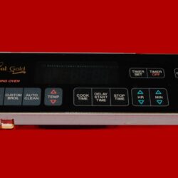 Whirlpool Gas Oven Control Board 8053446 | 6610119 | OEM Used Tested (overlay fair - Black)