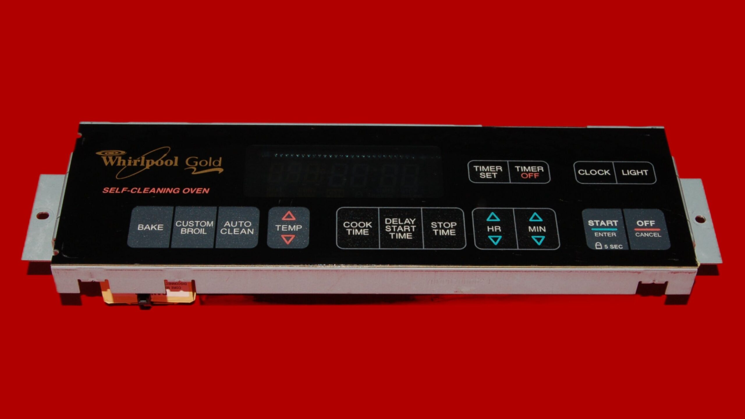 Whirlpool Gas Oven Control Board 8053446 | 6610119 | OEM Used Tested (overlay fair - Black)