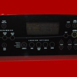 Part # 9758475 | 9761215 | Whirlpool Oven Switch Membrane And Control Board (condition good - Black)