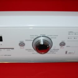 Part # W10110296, W10551114 - $139 Maytag Dryer Control Board And Panel (used, overlay good - White)