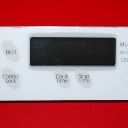 Part # 7601P552-60 Maytag Gas Oven Electronic Control Board (used, overlay good - White)