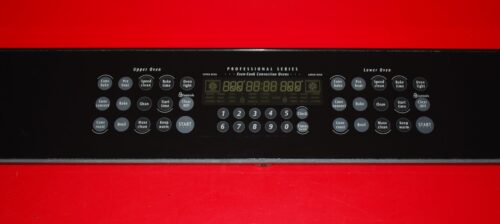 Part # 318271535, 316443835 Frigidaire Oven Control Panel And Board (used, overlay good - Black)
