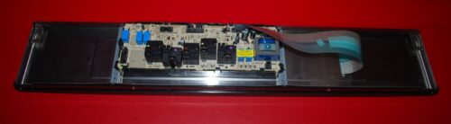 Part # WB36T10440, WB27T10297, 164D4170P025 GE Oven Touch Panel And Control Board (used, overlay good - Stainless Steel/Black)