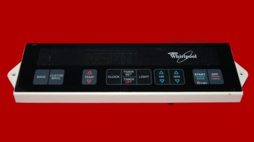 Whirlpool Gas Oven Control Board - 6610188 | 8053929 (overlay fair - Black)