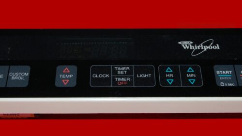 Whirlpool Gas Oven Control Board - 6610188 | 8053929 (overlay fair - Black)